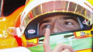 Roberto Merhi vuelve a superar a su compañero de equipo