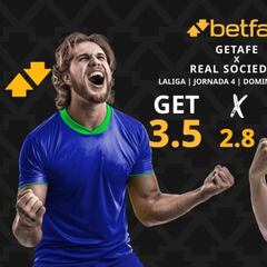 Getafe CF vs. Real Sociedad: horario, dónde ver, pronósticos y clasificación