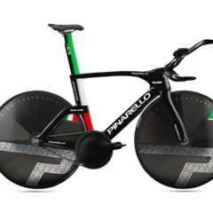 Así es la bicicleta galáctica de Ganna en el récord de la hora