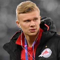 Solskjaer viajó a Salzburgo para convencer a Haaland