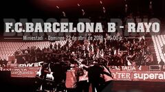 Cartel de la promoci&oacute;n contra el Bar&ccedil;a B.