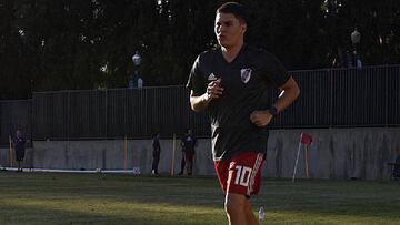 Juanfer Quintero se lament&oacute; por no poder estar el domingo, pero se ilusion&oacute; con regresar a la actividad al menos para el partido de vuelta de la Copa.