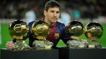The changing faces of Leo Messi