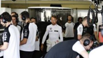 Button ha sido el encargado de estrenar el MP4-31.