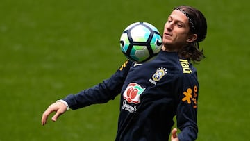 Filipe Luis, sustituto de Marcelo que se reencuentra con Falcao