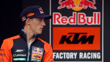 Pol Espargaro, piloto de KTM, en Qatar.