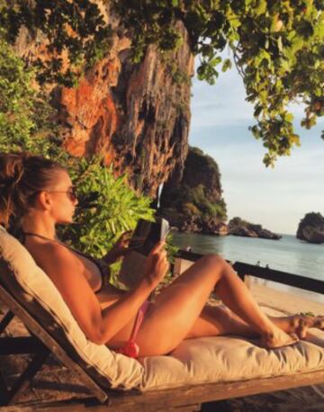 La catalana Julia Vigas es desde el a?o pasado la mujer de Thiago.