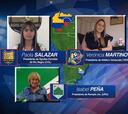 Las tres únicas presidentas del fútbol sudamericano defienden su papel en el Día de la Mujer