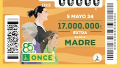 Extra del Día de la Madre de la ONCE: a qué hora es, cuánto cuesta el cupón y qué toca de premio el 5 de mayo