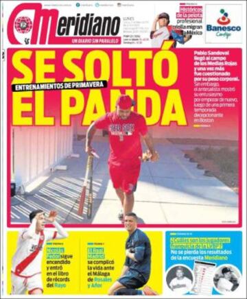 Portadas de la prensa mundial