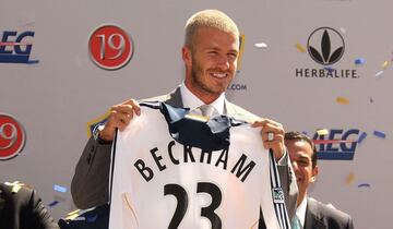 Beckham cambió la historia de la MLS, al convertirse en el jugador franquicia de LA Galaxy, algo que no ha sido superado por ningún equipo estadounidense.