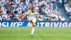 Modric, con el Real Madrid.