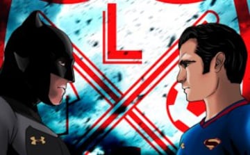 La casaca nos presenta a Batman vs Superman en fútbol