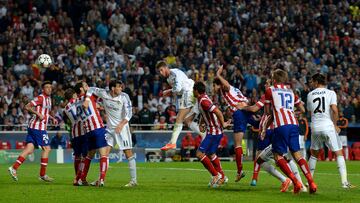 El gol de Sergio Ramos al Atl¨¦tico en Lisboa.
