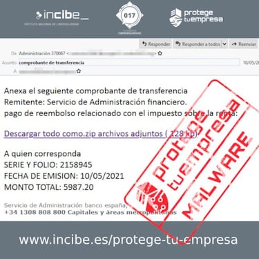 ¿He recibido un email del Banco de España o es Malware? Cuidado