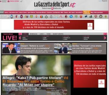 Portadas de la prensa extranjera