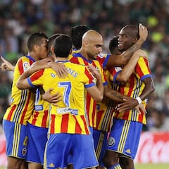 Betis 3-6 Valencia: resumen, resultado y goles del partido