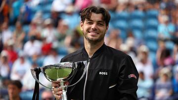 American No. 13 seed Taylor Fritz is due in action in the first round at Wimbledon today, with Australia’s Christopher O’Connell his opponent in SW19.