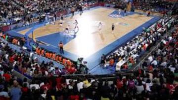 <b>GRAN SEDE. </b>Vitoria aspira ahora a la Final Four de la Euroliga