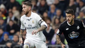 Ramos ve la quinta amarilla y no jugará contra el Granada