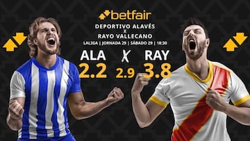 Deportivo Alavés vs. Rayo Vallecano: horario, dónde ver, pronósticos y clasificación