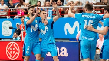 Movistar destroza al campeón