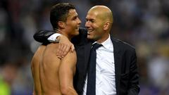 Cristiano y Zidane.