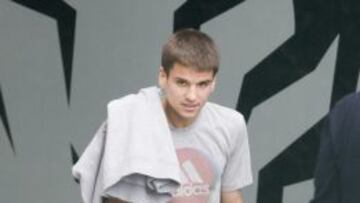 Ruíz de Galarreta, jugador del Ahtletic y cedido en el Mirandés.