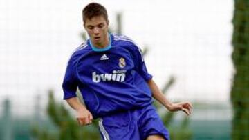 <b>LA PERLA. </b>Sarabia subió el mes pasado al Castilla con sólo 17 años.