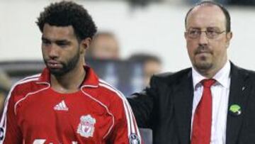 <b>EXTREMO.</b> Jermaine Pennant juega como extremo derecho y es suplente en el Liverpool.