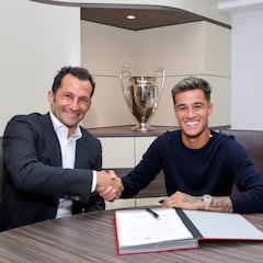 La presentación de Coutinho como nuevo jugador del Bayern