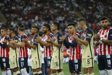 Chivas y América unidos por la paz.