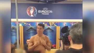 La hasta ahora inédita arenga de Cristiano tras ganar la Euro