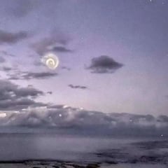 La extraña espiral en el cielo que desconcierta a los expertos