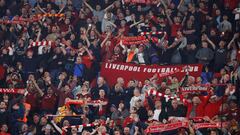 Liverpool fans before the match    Action Images via Reuters/Matthew Childs