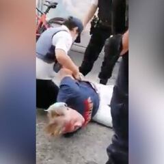 Lío en el Tour: la violenta detención a unos espectadores que ha causado la polémica