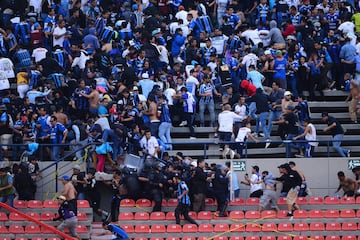 Atlético de San Luis pierde contra Querétaro: Juego suspendido por violencia