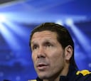 Simeone: "Aspiro únicamente a ser un equipo molesto"