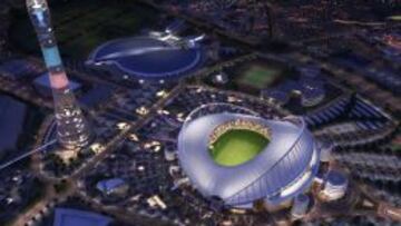 El estadio Khalifa, con un aforo de 40.000 espectadores, será uno de los que albergará el Mundial.