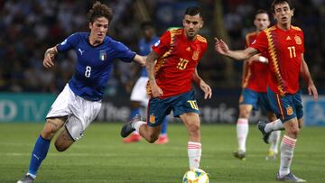 16/06/19  PARTIDO EUROCOPA SUB21 SUB 21 
 FASE DE GRUPOS GRUPO A
 ITALIA - SELECCION ESPA&Ntilde;OLA ESPA&Ntilde;A 
 DANI CEBALLOS NICOLO ZANIOLO