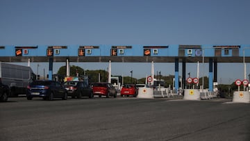 Im&aacute;genes de archivo de la autopista de peaje Sevilla -C&aacute;diz (AP-4)