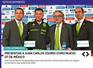 Portada Azteca Deportes