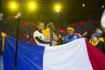 La celebración del Equipo Tigres UANL Campeon del Torneo Apertura 2015 de la Liga MX