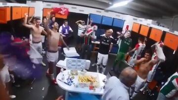 La fiesta íntima de Palestino tras la clasificación en Libertadores