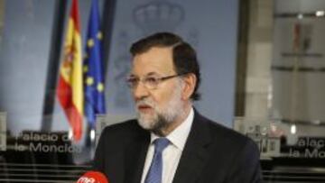 Rajoy: "Los pitos al himno no tienen ningún sentido''