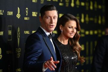 Robert Lewandowski y Anna Lewandowska.