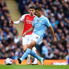 When did Manchester City last lose a game with Rodri in the team? How many matches are they unbeaten?