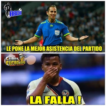 Los memes no dejaron escapar el Pumas vs América