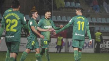 La Real se exhibió ante el Becerril en la Copa del Rey.