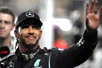 Lewis Hamilton (Mercedes). F1 2024.
